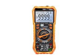 Multimètre numérique 9999 points, testeur de courant de fuite AC/DC, capacité 100 mF, outils d'électricien(T58A)