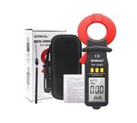 Multimètre numérique à pince ampèremétrique, plage automatique, ampèremètre, testeur de courant fuite CA 0,05 mA-60 A, outils professionnels for électricien