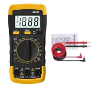 Multimètre numérique A830L, testeur de tension alternative, diode, fréquence, multifonction, voltmètre, ampèremètre(Black)