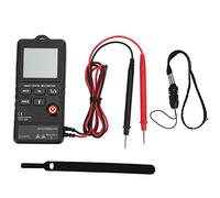 Multimètre Numérique Automatique Portable, Testeur Universel Électronique, Résistance 40MΩ, LED Intégrée, Batterie Incluse - Facile À Utiliser, Protection Contre Surtension, Pour
