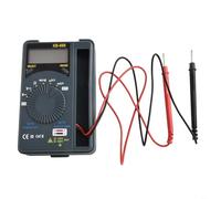 Multimètre numérique automatique, testeur de tension de poche avec écran LCD, voltmètre et ohmmètre pour contrôle de continuité du circuit électrique, outil multimètre pour réparation de voiture à