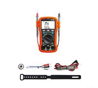 Multimètre numérique avec détection de tension sans contact, affichage rétroéclairé et plage automatique pour des évaluations électriques rapides et précises