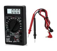 Multimètre numérique de précision avec écran LCD clair, multimètre portable pour électriciens professionnels et amateurs, conceptions portables
