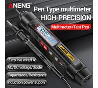 Multimètre numérique de type stylo ANENG A3006, 4000 comptes, testeur de tension AC/DC, résistance, capacité, test de diode, outils d'électricien A3006 pro