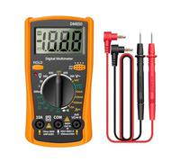 Multimètre numérique électrique professionnel automatique DM850, 1999 points, testeur de tension AC/DC, courant Ohm, ammètre, outils de détection Mesure Précise(DM850 orange)