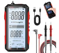 Multimètre numérique FS899L avec écran couleur, multimètre numérique rechargeable par USB for les problèmes électriques domestiques et industriels(FS899C)