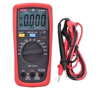 Multimètre numérique, gamme automatique portable UT136B+ avec écran LCD large et détection NCV, test de capacité/résistance, sécurité CAT II 1000V pour mesures de tension/courant
