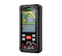 Multimètre Numérique Intelligent Rechargeable, 9999 Points, True, 1000V, 10a, Tension AC, Courant, Couleur, LCD Lecture Rapide Précise Facile