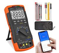 Multimètre numérique Kethvoz TRMS 6000 Compte AC DC Ampèremètre avec APP & NCV Mesure précise tension courant ohm capacité continuité fréquence diode transistor hFE Temp