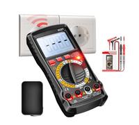 Multimètre Numérique,Kit d'Analyseur et de Détecteur de Batterie Automobile - Testeur de Tension - pour Circuits, Prises, Applications Électriques Automobiles, Atelier à la Maison, Garage et Usage