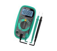 Multimètre numérique LCD 1999 Compte Ampèremètre Résistance Voltemtre Multi Testeur Mètre avec Buzzer Rétroéclairé