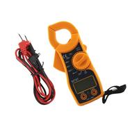 Multimètre Numérique Mt87 à Pince, 3 1/2 LCD, 1999, Plastique | Mesure 20 à 400a, Tension Ac 450v et Dc 600v, Résistance 200kω, pour Écoles Couleur Aléatoire
