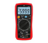 Multimètre numérique, Multimètre numérique 6000 points, fréquence manuelle, température, tension, ampèremètre, condensateur AC DC DMM(UT890C)