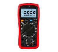 Multimètre numérique, Multimètre numérique manuel, fréquence, température, tension, ampèremètre AC DC DMM, testeur de condensateur NCV(UT890D Plus)