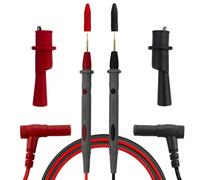 Multimètre Numérique Multimètre, Testeur Universel De Pointe D'aiguille Sonde Fils De Plomb, Stylo Avec Jeu De Pinces Crocodile 1000v 20a