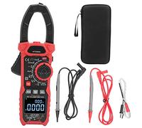 Multimètre numérique portable HT208A, pince ampèremétrique 1000 A AC/DC, testeur de courant et de tension - écran LCD, mesure la température et la capacité, usage professionnel et domestique