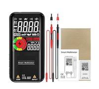 Multimètre Numérique Professionnel Smart 9999 EMF Multitesteur Condensateur De Tension Ca Cc Ohm Diode Testeur Électrique En Direct USB Charg Lecture Rapide Précise Facile(S10-1.5V AAA Battery)