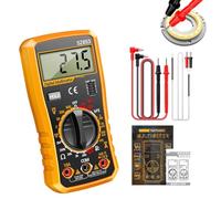 Multimètre Numérique,Rapide et Précis 1999 Comptes Auto Outils - Multimètre à Gamme Automatique - Pour La Maison, Domestique, Électrique, Électricien, Industriel, Commercial, Résidentiel, Ma