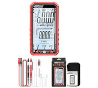 Multimètre numérique rechargeable avec détection de potentiel NCV grand écran LCD pour électriciens et entreprises Multimètre numérique avec USB rechargeable