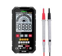 Multimètre numérique RMS à plage automatique, testeur de tension CC/CA NCV, voltmètre intelligent, multimètre for mesures électriques(GD138A)