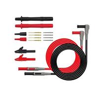 Multimètre numérique Sondes Fils de test Aiguilles Kits Liquidations câbles interchangeables Clips fil