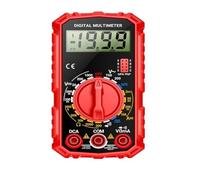 Multimètre numérique SZ308, compteur de résistance de tension, testeur de courant de tension AC/DC, voltmètre ampèremètre, testeur de rétro-éclairage LCD(Red)