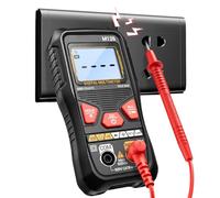 Multimètre Numérique - Testeur Actuel Portable, 6000 Comptes | Voltmètre Automatique, Vérificateur De Résistance, Mesure De Tension AC/CC, Testeur Électrique Compact, Utilisation À Domicile Et Usine