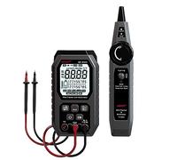 Multimètre numérique/Testeur de câble réseau 2 en 1 Multimètre numérique pour tester la tension, la résistance, le courant, la diode, le testeur de câble pour la longueur, testeur NCV, Wire Tracker