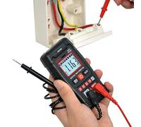 Multimètre numérique, testeur de multimètre,Outil de réparation d'électricien de tension - 2000 compteurs mesure la capacité, NCV, fréquence, ohms, continuité, fil direct pour véhicule