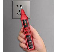 Multimètre numérique, Testeur de tension ca sans Contact, affichage LCD, détecteur de point de rupture de fil, alarme sonore et lumineuse avec lampe de poche