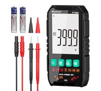 Multimètre Numérique, Testeur Multiple NCV, Testeur Électrique Compact et Intelligent, Gamme Automatique, Protection Contre les Surcharges, TRMS 4000, Écran LCD Rétroéclairé, Courant/Tension AC/DC