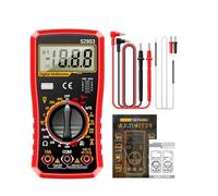 Multimètre numérique | Testeur rapide précision 1999 comptages | Ampèremètre | Pour tension AC/DC, température, capacité, résistance, continuité, rétroéclairage et lampe