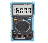 Multimètre numérique True 8000, testeur analogique, 20 A, courant continu, tension alternative, capacité, test de batterie (ohms, Hz).(ZT-M0)