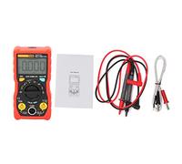 Multimètre numérique V02B testeur transistor analogique digital, précision élevée, plage automatique, noir - détection court - circuit intelligente, rétroéclairage, idéal pour (Rouge)