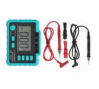 Multimètre Numérique VC60B +, Testeur de Résistance Petite Taille avec Affichage LCD 250V / 500V / 1000V - Conversion DC Haute Efficacité, Fonction Verrouillage Test, Usage Poly