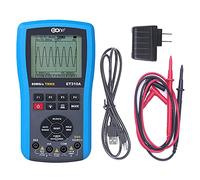 Multimètre oscilloscope numérique portable professionnel LCDScreen Store100sets Data100 MHz Bande passante Échantillonnage 8 bits 4000 CountsTest ACV et Instrument de mesure de résistance AC