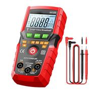 Multimètre portable multimètre | Testeur numérique automatique avec diffusion vocale, dispositif pratique pour les circuits d'entretien des électriciens Dépannage d'installation d