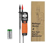 Multimètre Stylo VAT Testeur Electrique, AIOMEST VAT Électricien Professionnel Testeur de Tension, AC/DC 600V, Résistance 20MΩ, Test Continuité/Diode, Professionnel Controleur Vat AI-38B