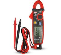 UT210E Mini Pince Ampèremétrique Numérique, Multimètre Écran LCD, True RMS AC/DC Tension de Courant, Mesure Sans Contact Capacité VFC, Arrêt Automatique, Mode ZERO, Testeur de Capacitance