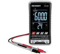 Multimètre VOLTCRAFT VC33 numérique Affichage (nombre de points): 5999