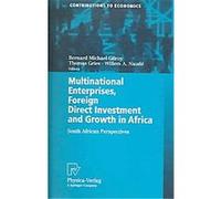 Multinational Enterprises, Foreign Direct Investment And Growth In Africa