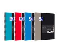 Multinotes Oxford etudiant integrale 4trous 245x310 160p optik p. seyes+tag polypro assorti