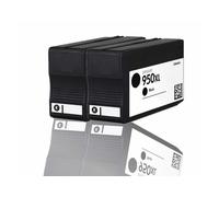 Multipack - 2 Cartouches d'encre compatible pour HP 950XL - 950 XL Avec Puce , HP CN045A Officejet Pro 8600, 8600 Plus, 8100 E-ALL-IN-ONE