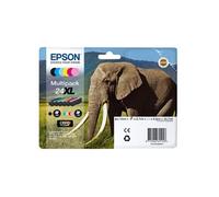 EPSON Multipack 24 XL Eléphant cyan magenta magenta clair cyan clair C13T243840 G