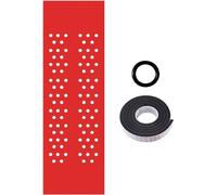 Multipack 3pcs Perf Shrink Grip Pointe de la crosse de hockey rouge, 1