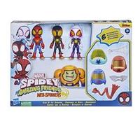 Multipack 4 figurines Spidey And His Amazing Friends avec accessoires G