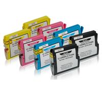Multipack compatible avec Brother 2x LC-1000 VAL contient 8x Cartouche d'encre