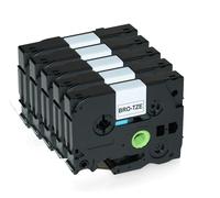 Multipack compatible avec Brother DK-22205 Le ruban contient 5 étiquettes continues