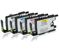 Multipack compatible avec Brother LC-1240BK contient 4x Cartouche d'encre