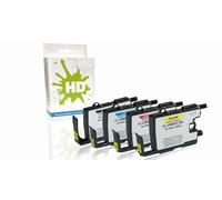 Multipack compatible avec Brother LC-1280XLBK contient 4x Cartouche d'encre